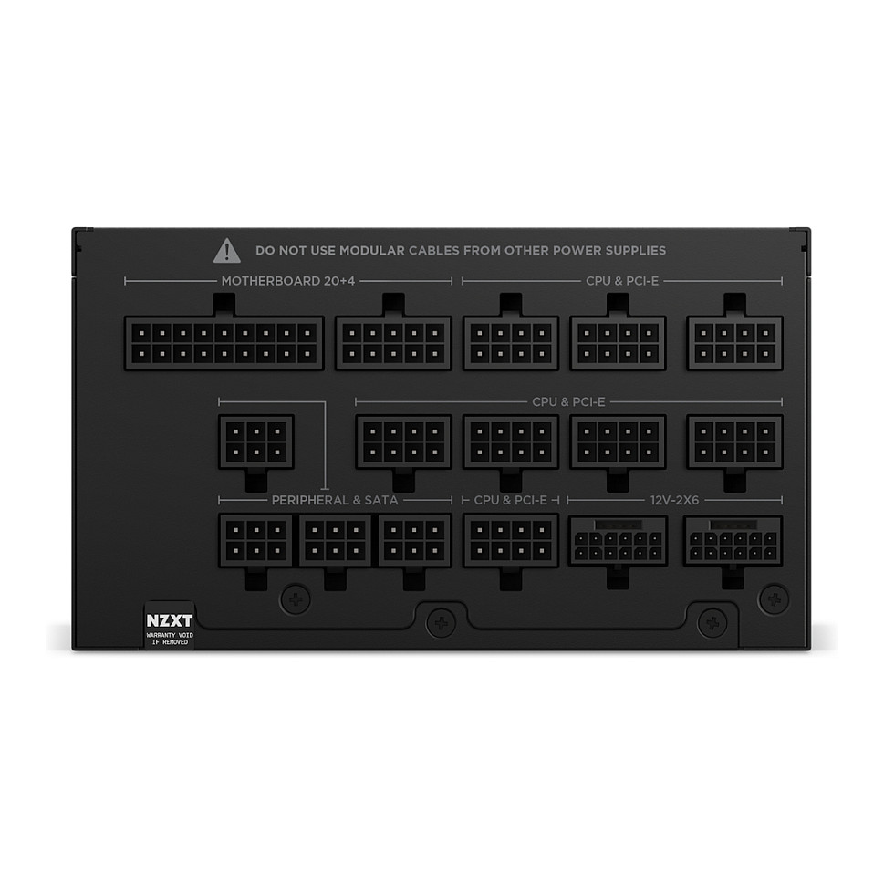 Furnizues Energjie NZXT C1500 Platinum / 1500W / ATX 3.1 / 80 PLUS Platinum / Fully Modular - Zezë - 4