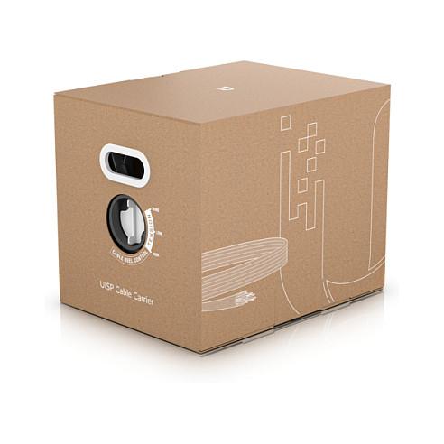 Ubiquiti UISP Cable Carrier CAT5e Shielded Outdoor Ethernet Cable / 305m / 24AWG – Black