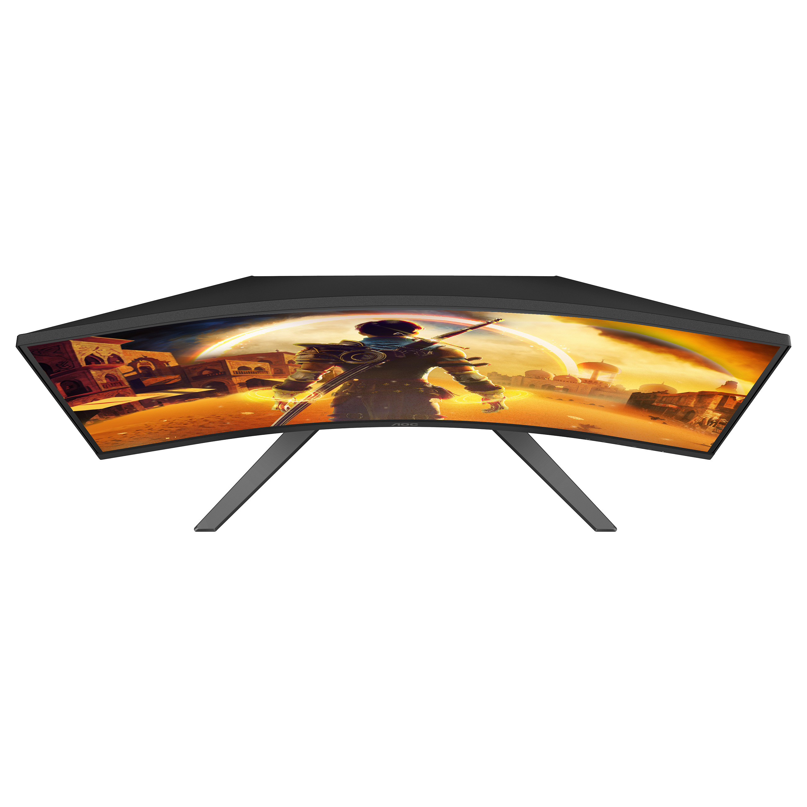 Monitor Gaming AOC G4 C32G42ZE / 31.5" / Full HD VA Curved / 240Hz / 4ms / HDMI+DP - Zezë/Kuqe - 7
