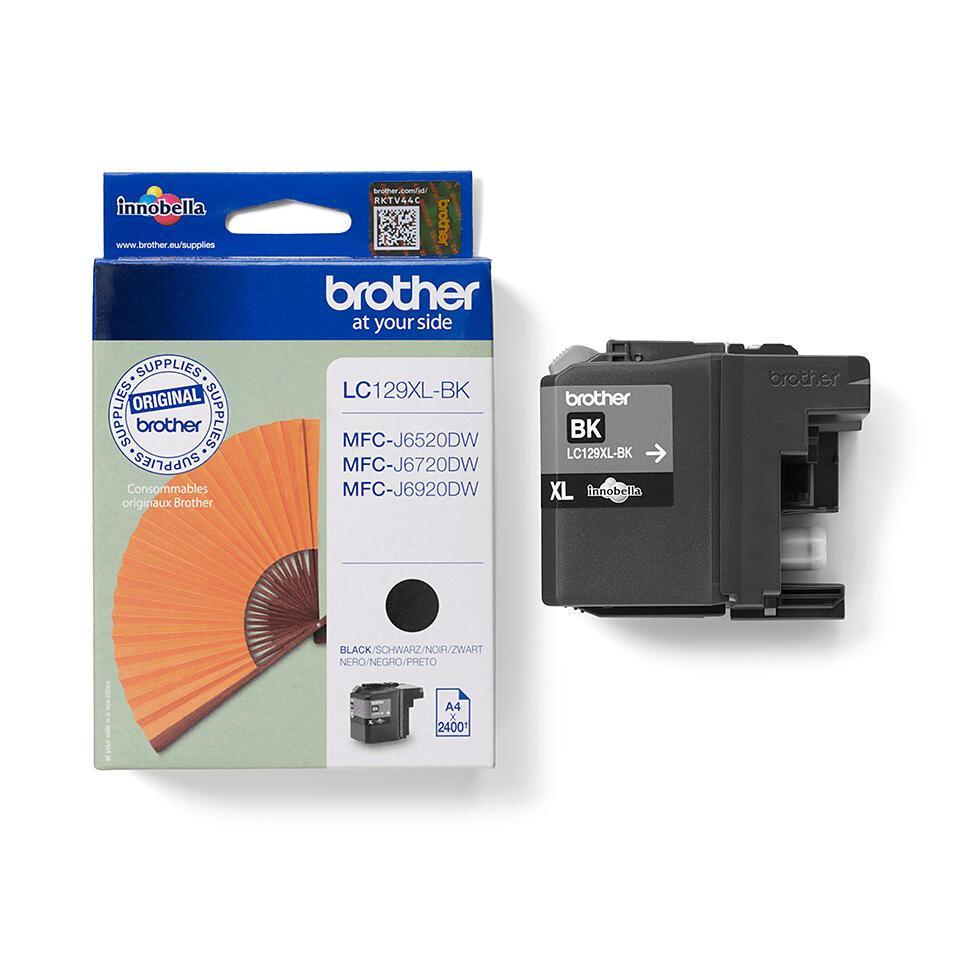 INK Brother LC-129XLBK / 2400 faqe / XL - Zezë - 2