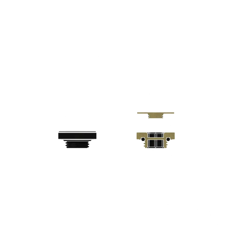 Aksesor për Ftohës Thermal Grizzly DeltaMate Plug / G1/4" - Zezë - 2