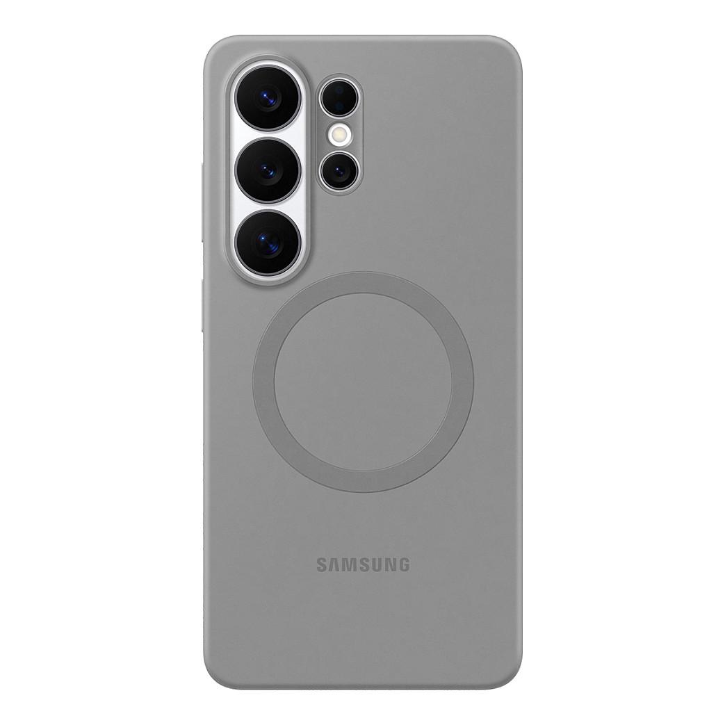 Aksesorë për telefon Samsung Silicone Magnet Case / Galaxy S26 Ultra / Silikon / Magnet i Integruar - Gri