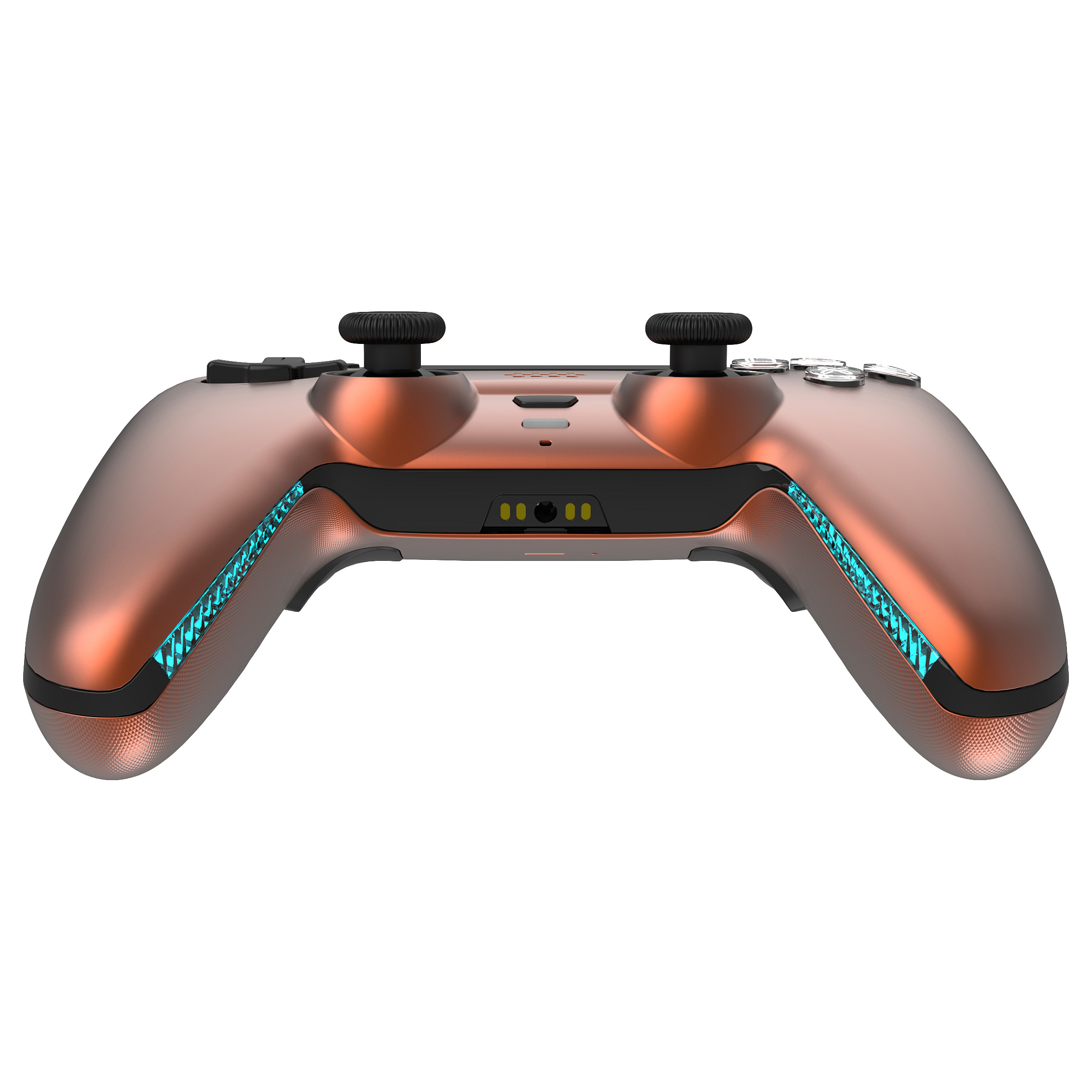 Kontroller Gaming Deltaco GAM-199 Orange/Copper / Wireless / Bluetooth 5.3 / USB-C / PS5 / PC / Android / iOS - Portokalli - 3