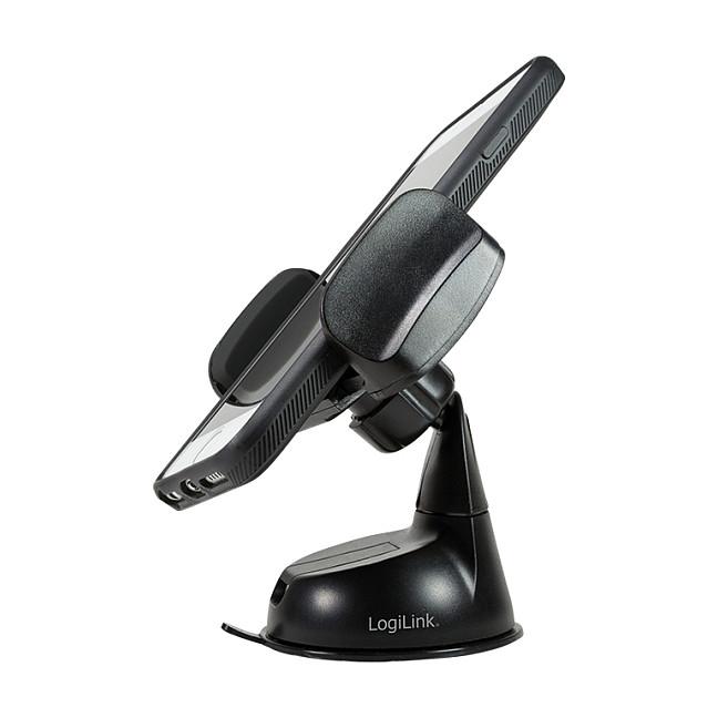 Mbajtës telefoni për veturë LogiLink AA0119 / 4–6" / 52–90 mm / 360° / Ventuzë – Zezë - 8