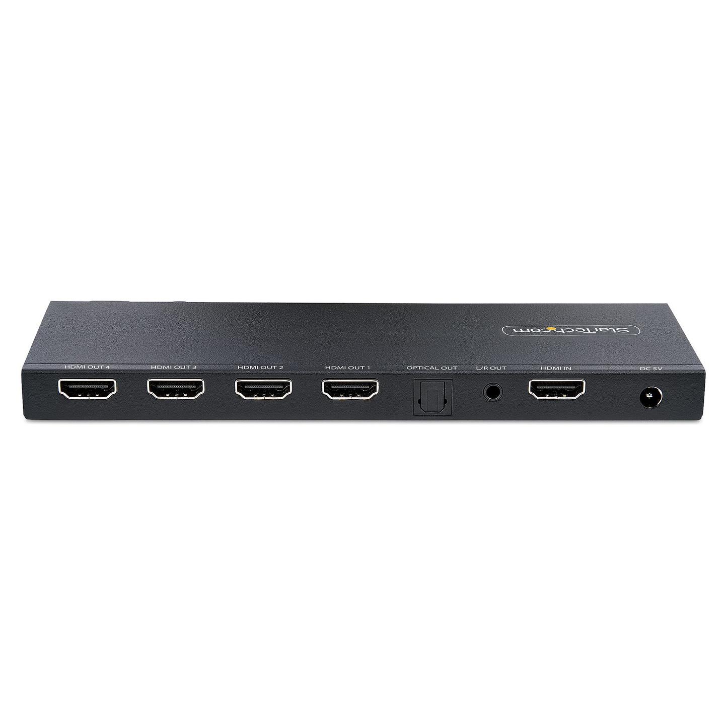 Splitter Video HDMI StarTech.com HDMI-SPLITTER-44K60S, 1 Hyrje, 4 Dalje, 4K 60Hz, HDMI 2.0b – Zezë - 4