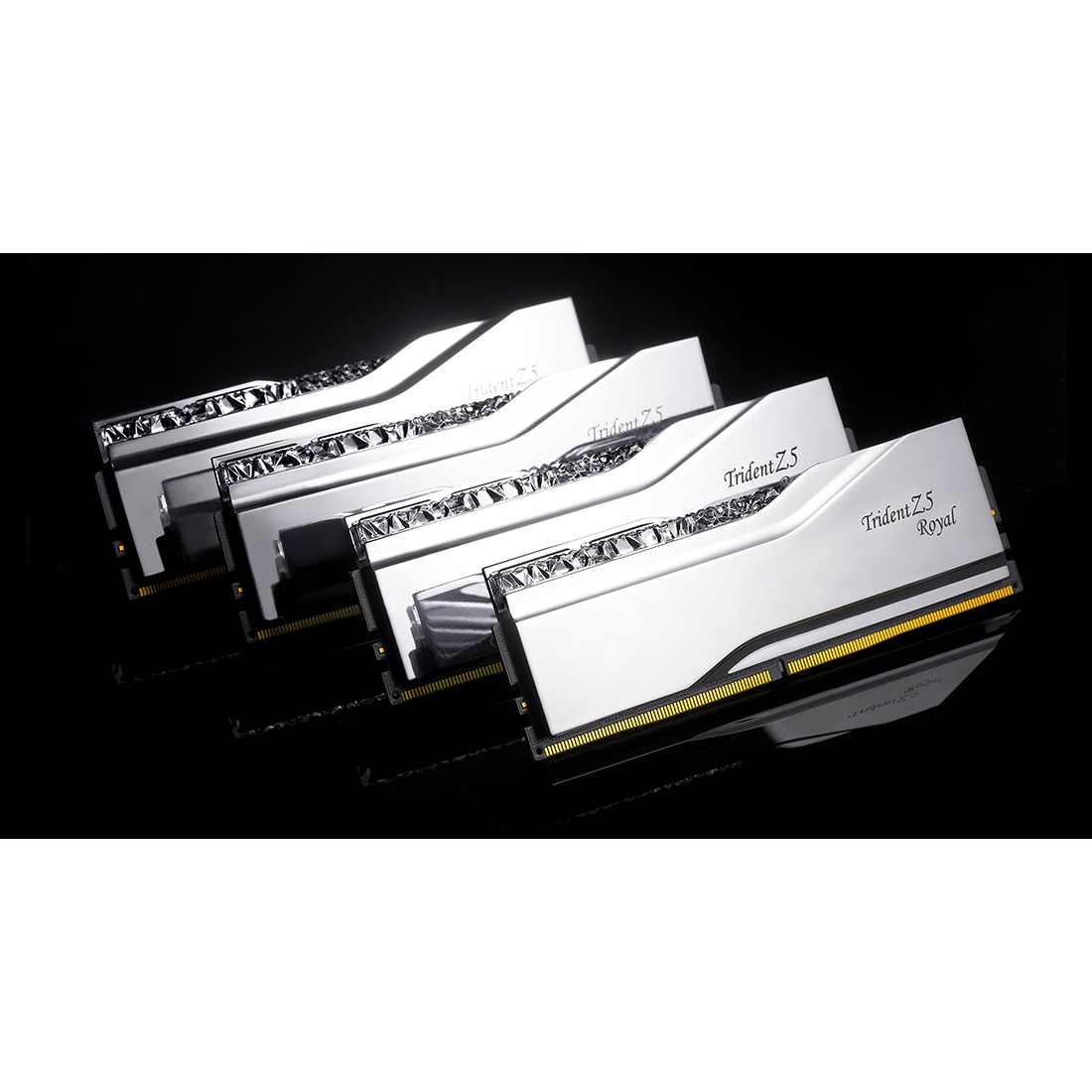 RAM Memorie DDR5 G.Skill Trident Z5 Royal RGB / 48GB (2x24GB) / DIMM / 8000MHz / CL40 / 288-pin - Argjend - 6