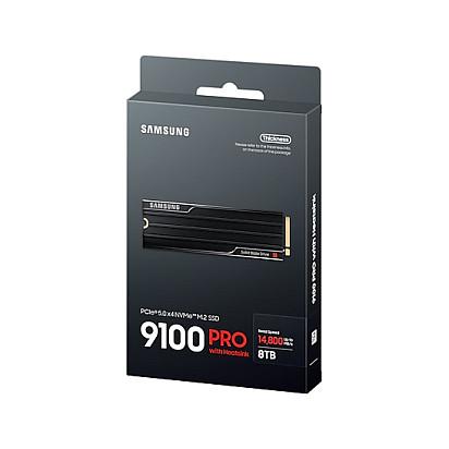 SSD e Brendshme Samsung 9100 PRO Heatsink / 8TB / M.2 2280 / PCIe 5.0 x4 NVMe 2.0 - 10