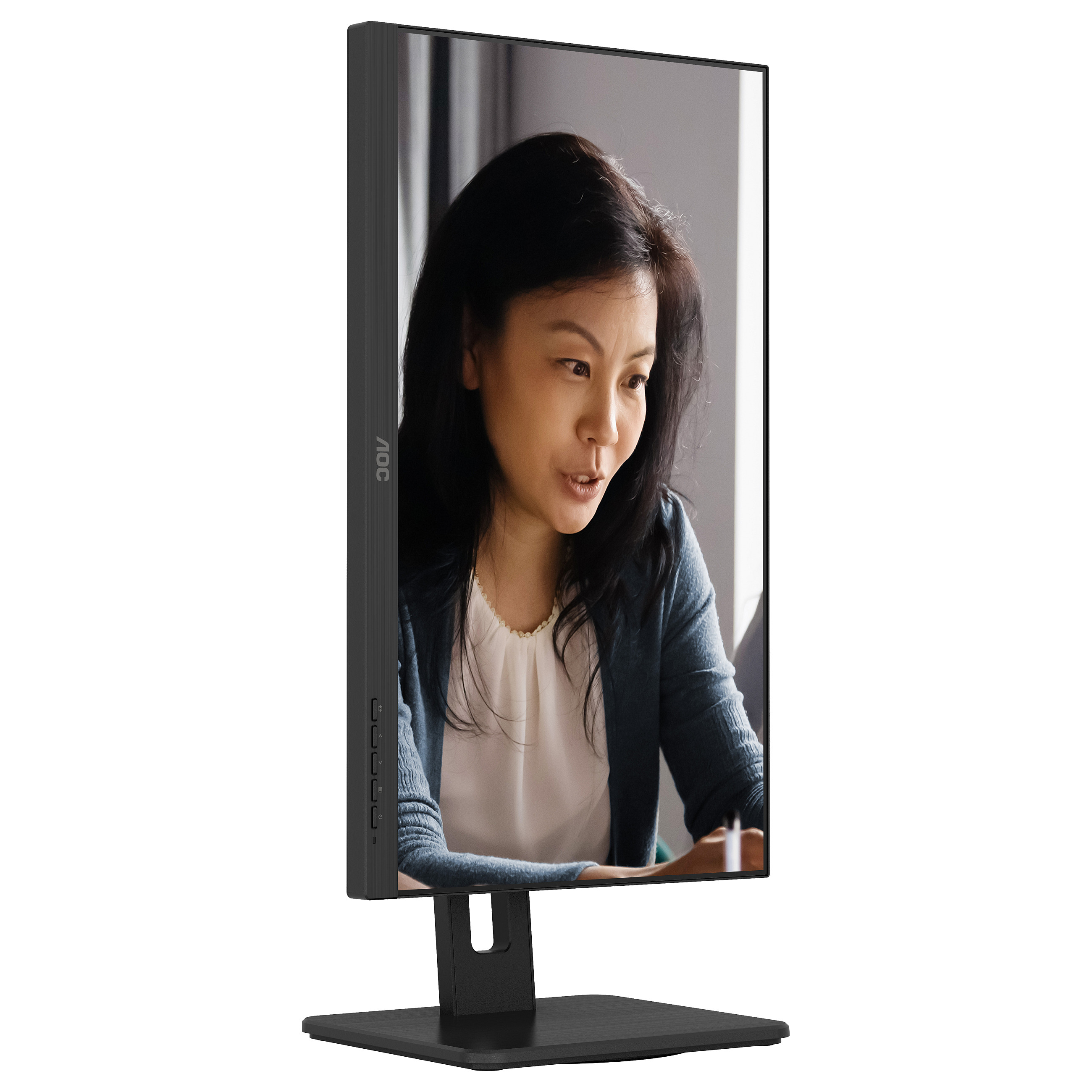 Monitor AOC E2 22E2UMF / 21.5" / Full HD VA / 75Hz / 4ms / HDMI+DisplayPort+VGA - Zezë - 6