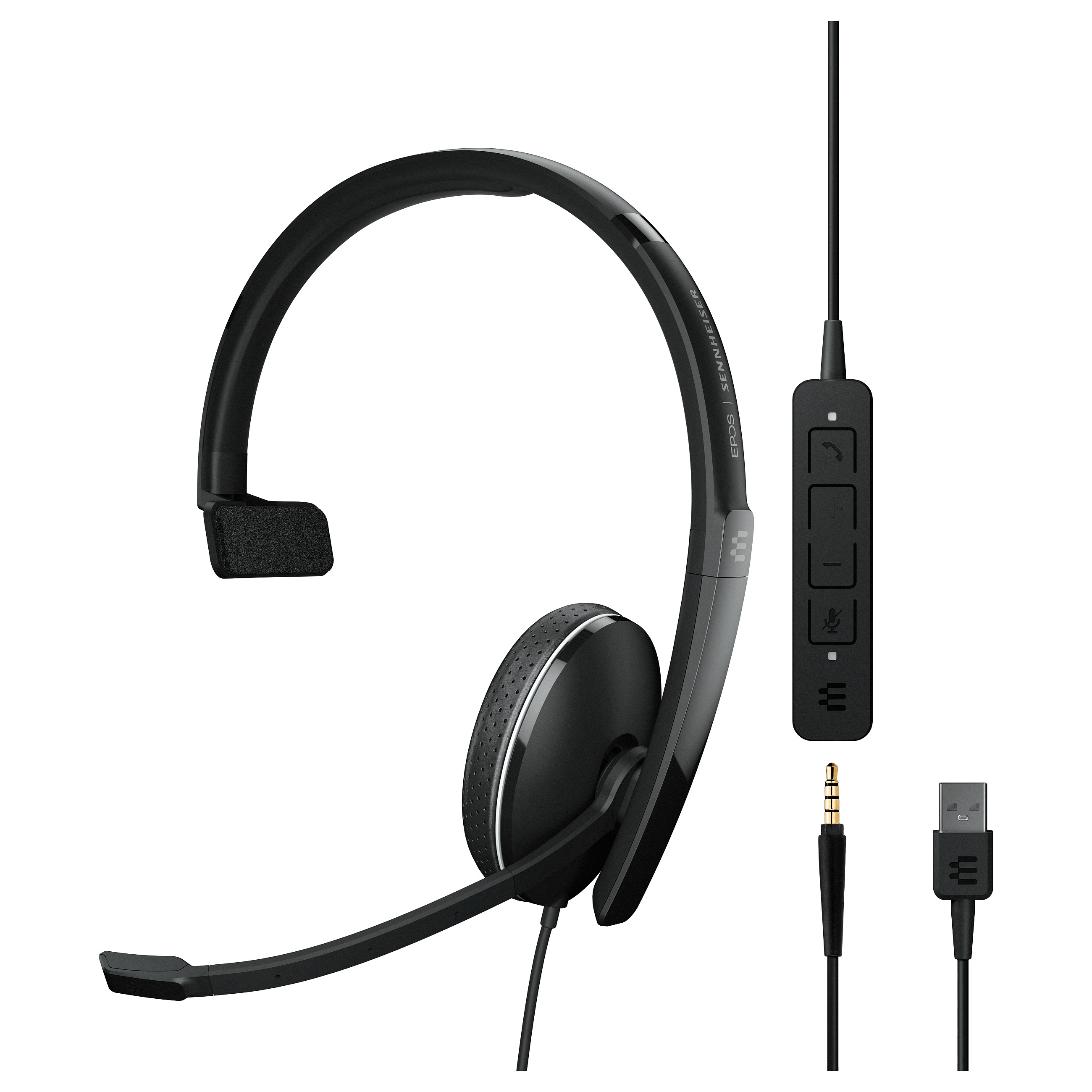 Kufje me kabllo EPOS ADAPT 135 USB II / USB-A / Business Headset / Mikrofon – Zezë - 4