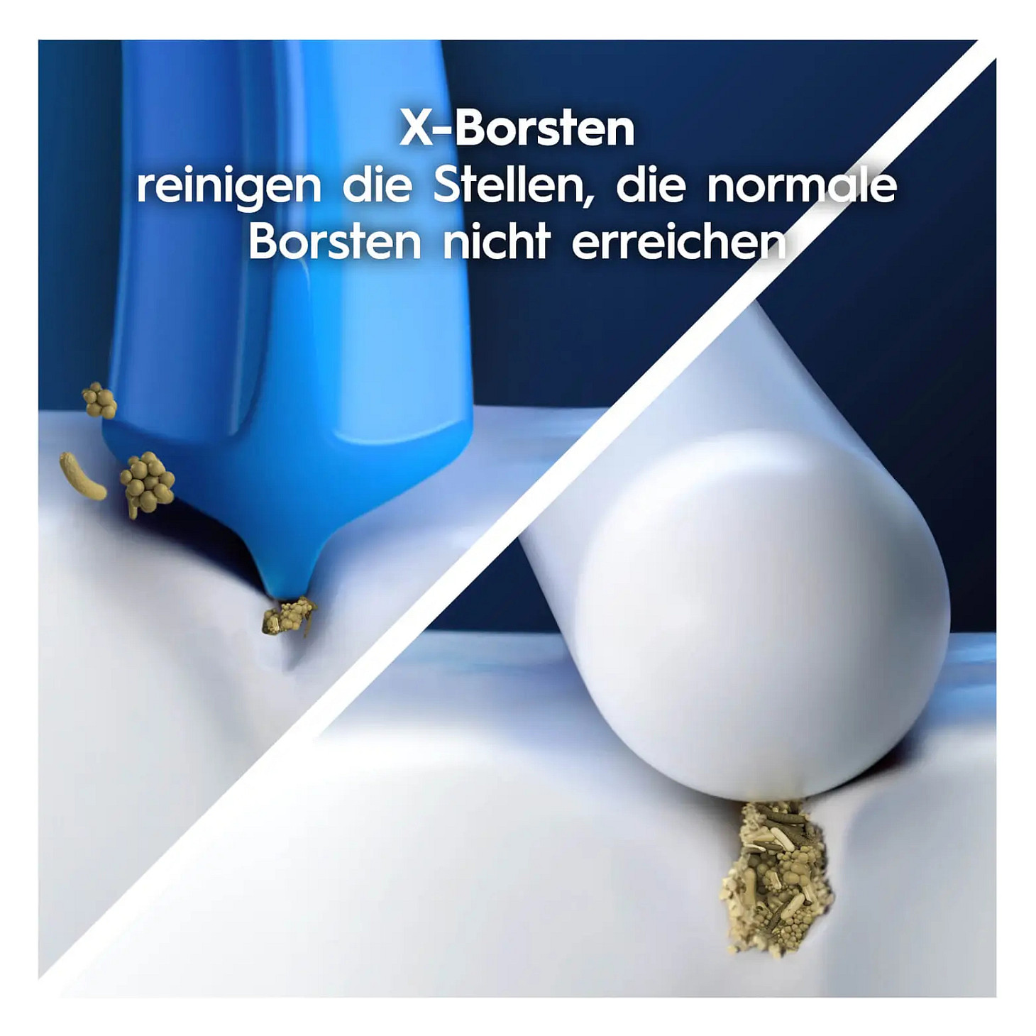 Koka zëvendësuese për furçë elektrike Oral-B Pro Sensitive Clean / Extra Soft / 4 copë – Bardhë - 2