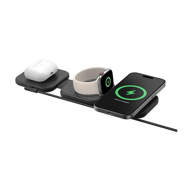 Adapter Belkin / 3-in-1 / Qi2 / 15W / MagSafe - Zezë - 5