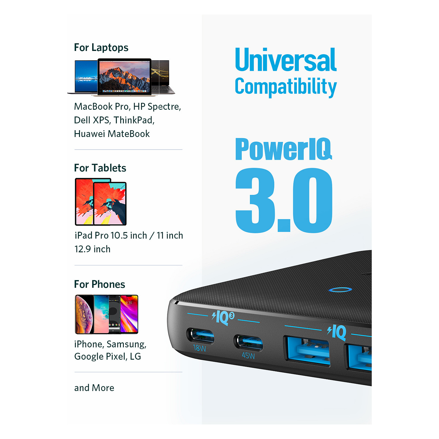 Karikues Anker 543 PowerPort Atom III / USB-C – Zezë - 7