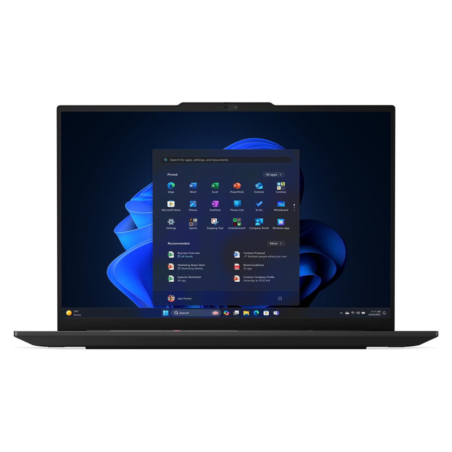 Laptop Lenovo ThinkPad E16 Gen 3, Ultra 7 258V, 32GB LPDDR5X, 1TB, 16" WUXGA IPS 60Hz, Intel Arc 140V - Zezë - 5