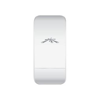 Ubiquiti NanoStation Loco M2, CPE Wireless për Jashtë, Wi-Fi 4, 2.4 GHz, 150 Mbps, Antenë e Integruar 8.5 dBi, 1× Fast Ethernet 10/100 Mbps, PoE Pasiv 24 V – Bardhë - 2