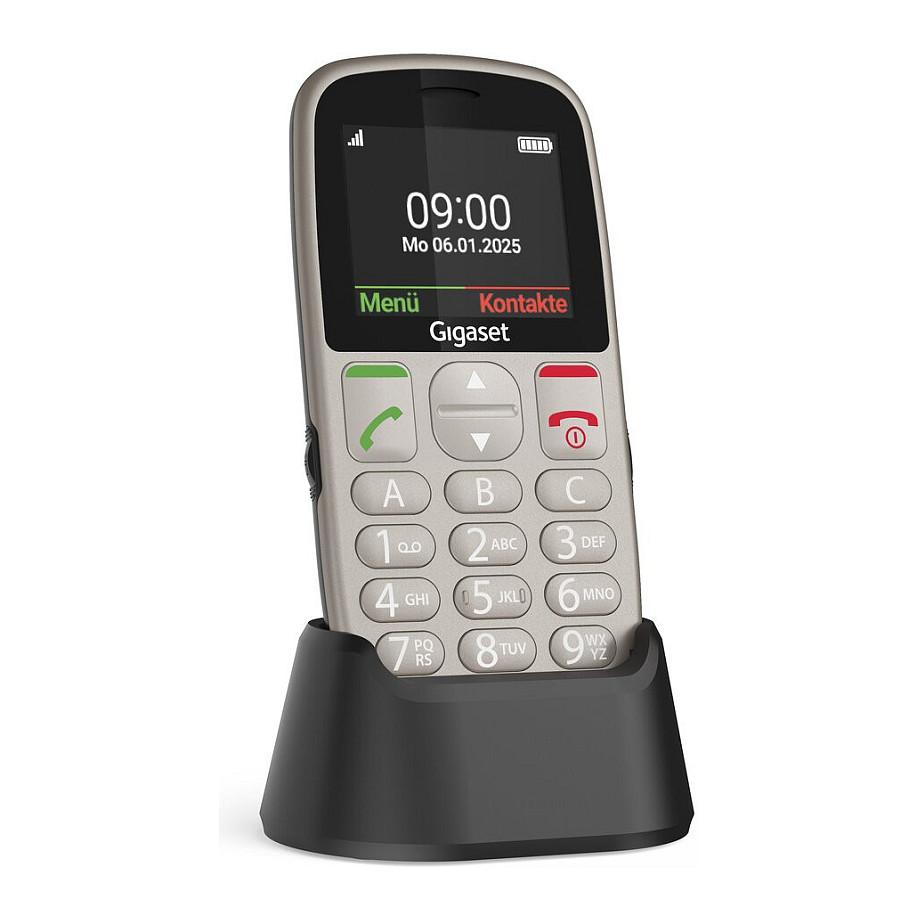 Telefon i Thjeshtë Gigaset GL395, 2G, 2.2" TFT, 800mAh, SOS - Zezë - 6