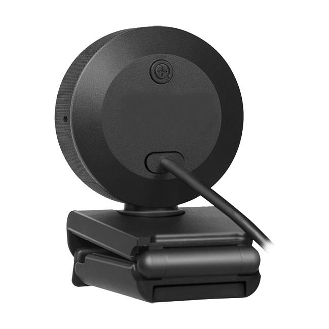 Webcam LogiLink UA0384 / Full HD 1080p / 76° / Autofokus / 5× Zoom Digjital / 2 Mikrofona / Ringlicht / Stativ - Zezë - 3