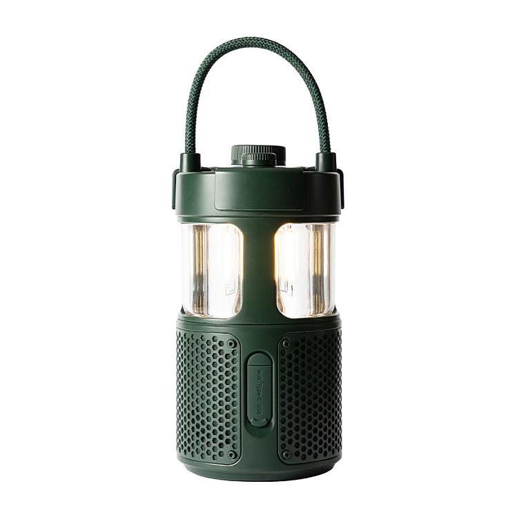 Altoparlant Pure Woodland Glow, 20W, Bluetooth 5.3, AUX, IPX6, USB-C - Gjelbër - 8