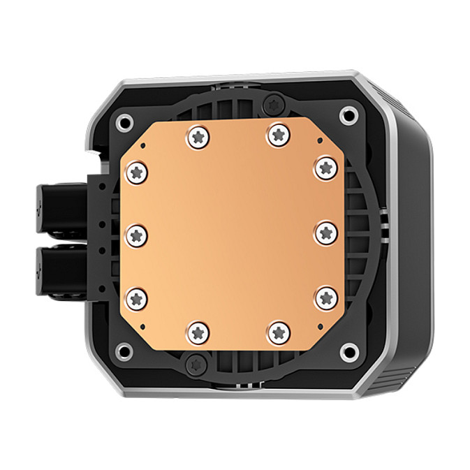 Ftohës për procesor DeepCool MYSTIQUE 240 ARGB / 240mm / AIO / ARGB / LCD - Zezë - 2