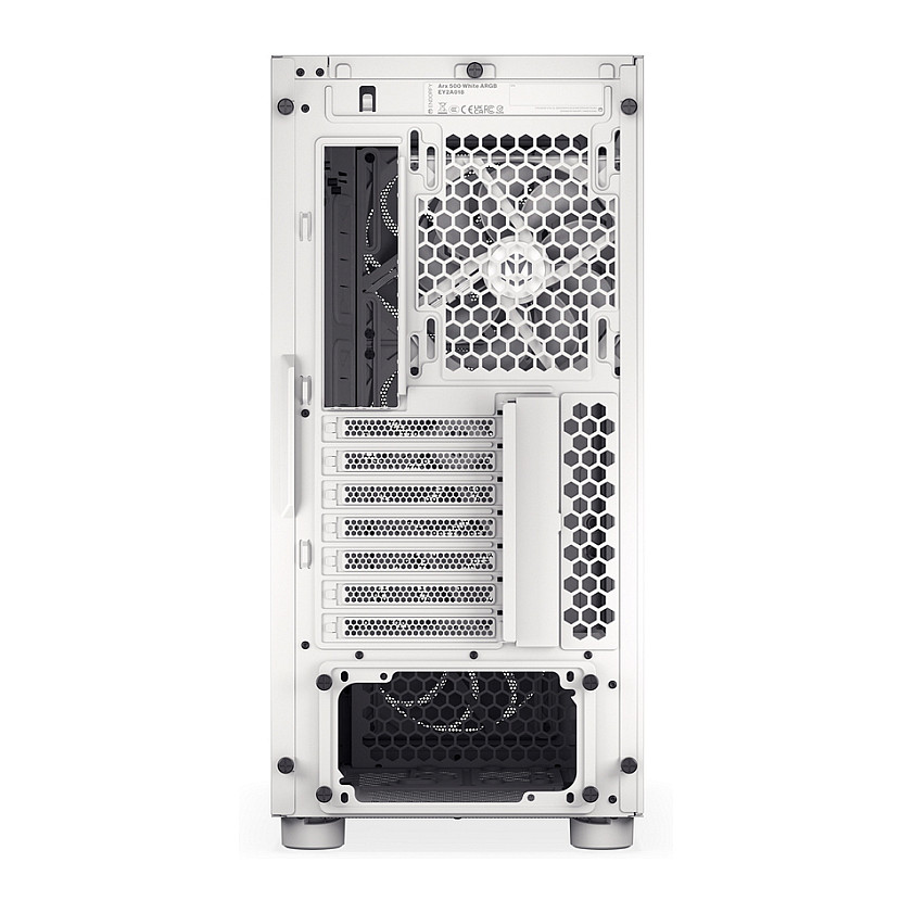Kasë PC ENDORFY Arx 500 ARGB White / Mid Tower / ATX / 3x 140mm Front + 1x 140mm Rear Fan / ARGB / Mesh - Bardhë - 25