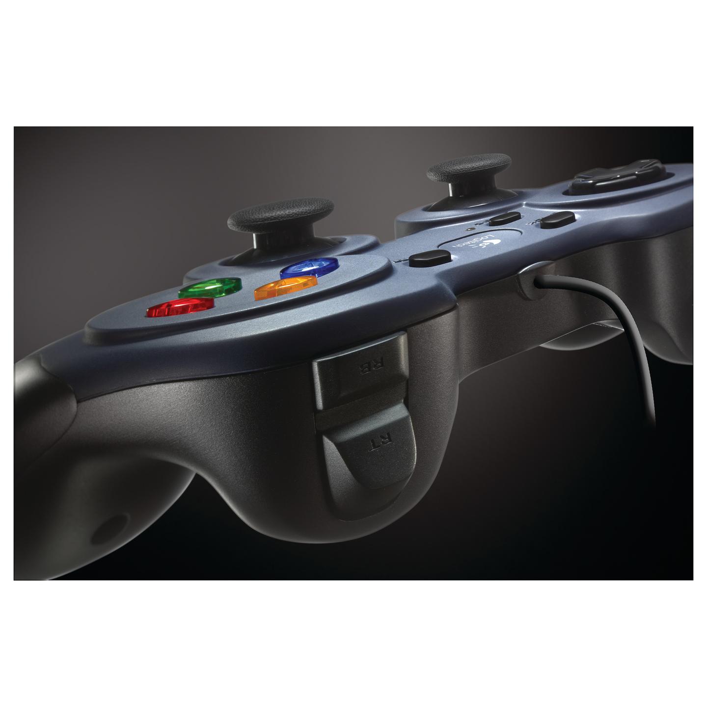 Kontroller për PC Logitech G F310 / Wired / USB / 10 Butona / 2 Joystick-e Analoge / 1.8m – Zezë/Blu - 6