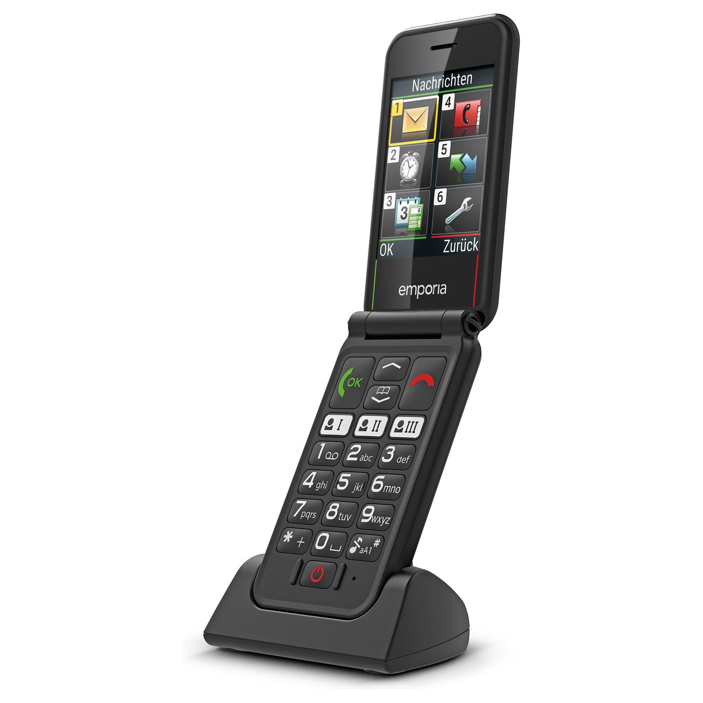Telefon Emporia SIMPLICITYglam V3 / 2.8" / 2G / Nano SIM / Bluetooth 3.0 / USB-C / 1300 mAh / IP44 - Zezë - 14