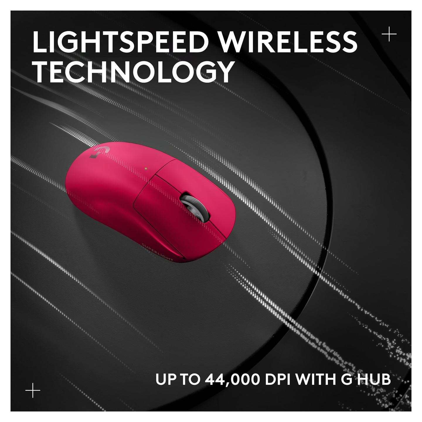 Maus Gaming Logitech G PRO X SUPERLIGHT 2/ 32.000 DPI / 60g – Rozë - 14