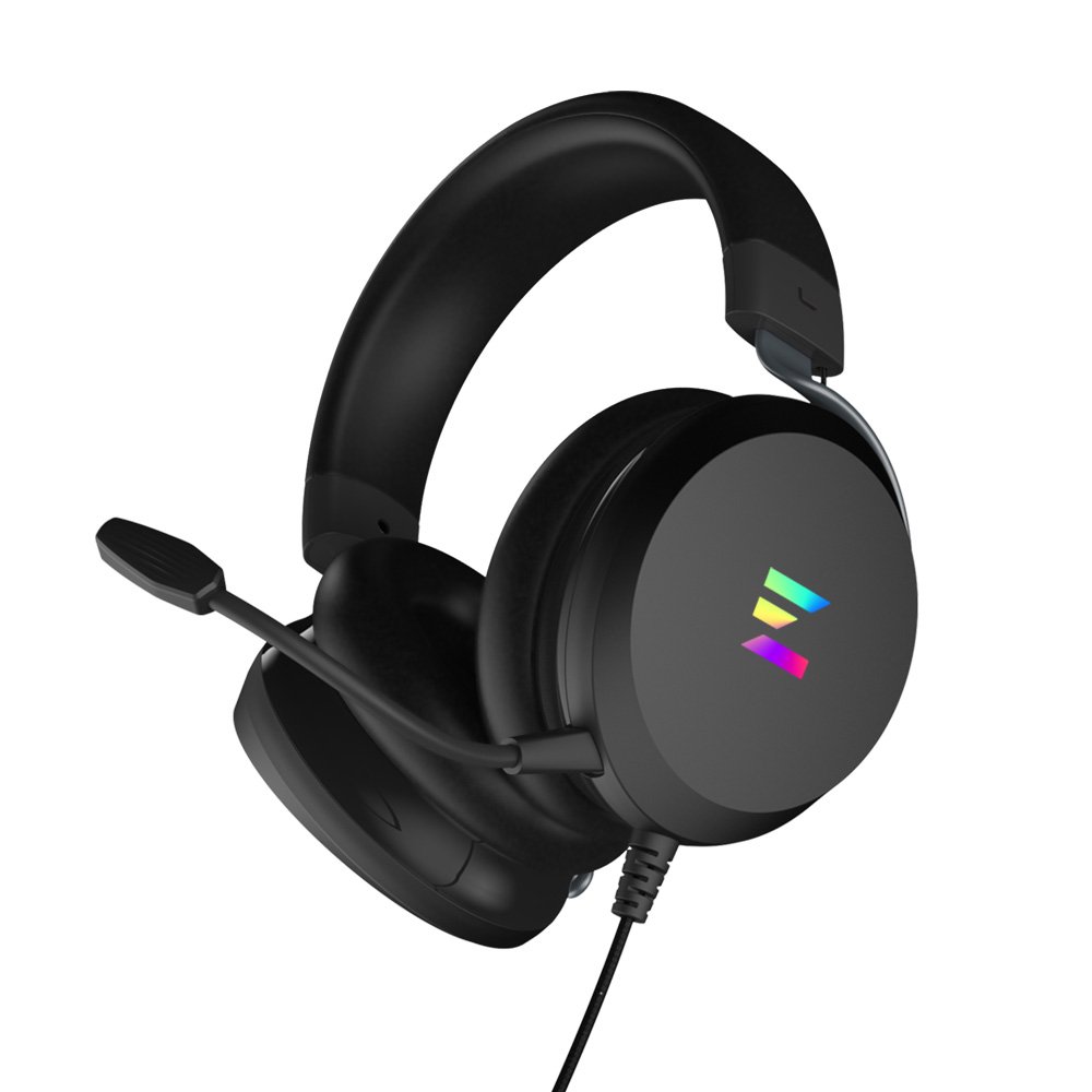 Kufje Gaming Zalman ZM-HPS610 / Wired / 3.5mm / 50mm / Mikrofon – Zezë - 2