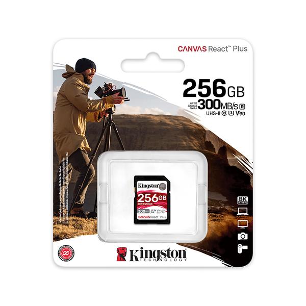 Kartë Memorie Kingston Canvas React Plus, 256GB, SDXC, UHS-II, V90 - 3