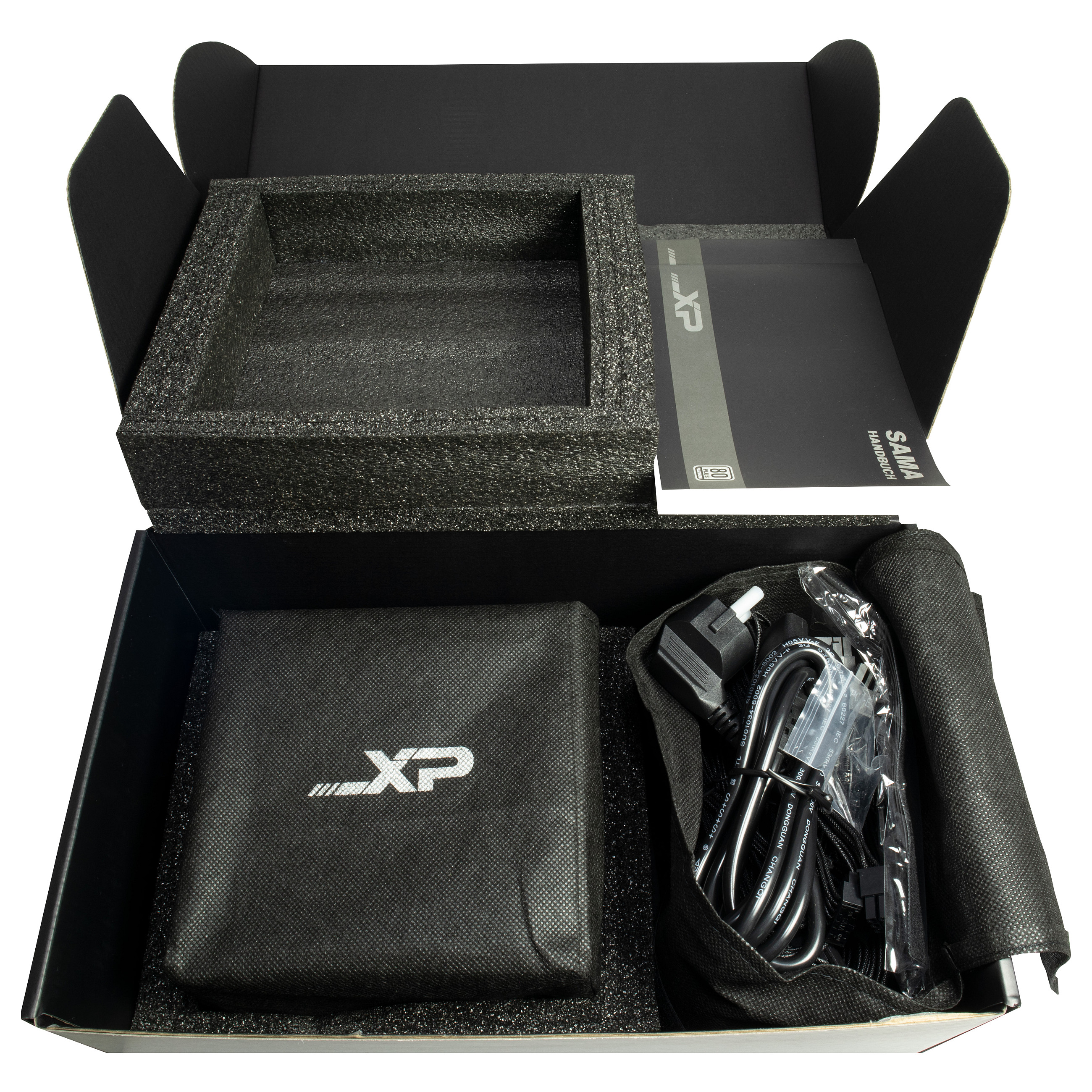 Furnizues Energjie Inter-Tech SAMA XPH-850A / 850W / ATX / 80 PLUS Platinum / ATX 3.0 / Fully Modular – Zezë - 4