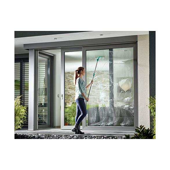 Pastrues Xhamash LEIFHEIT Window Slider XL / 40 cm / Click-System / Nyje e Lëvizshme - Gjelbër/Argjend - 3
