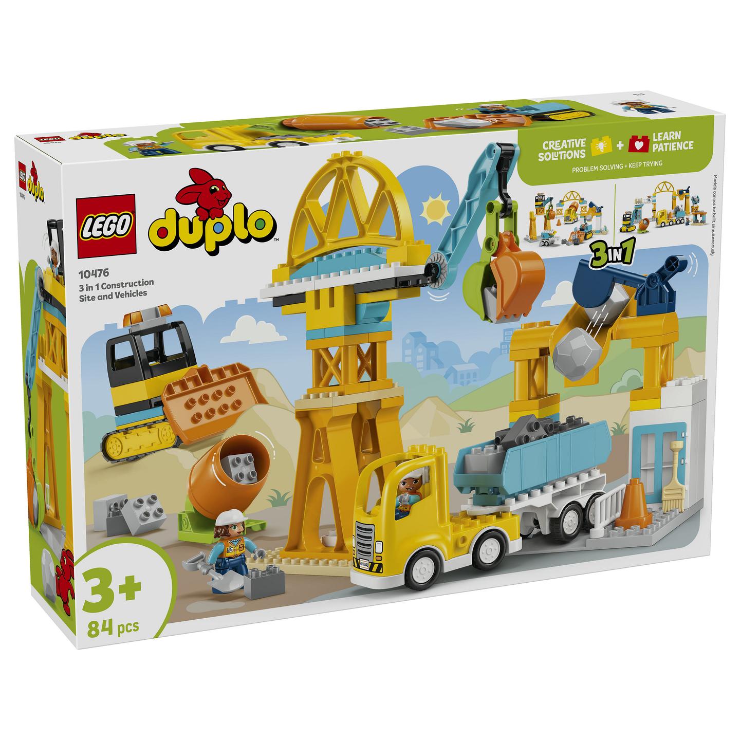 LEGO DUPLO 3 in 1 Construction Site and Vehicles 10476 - 7