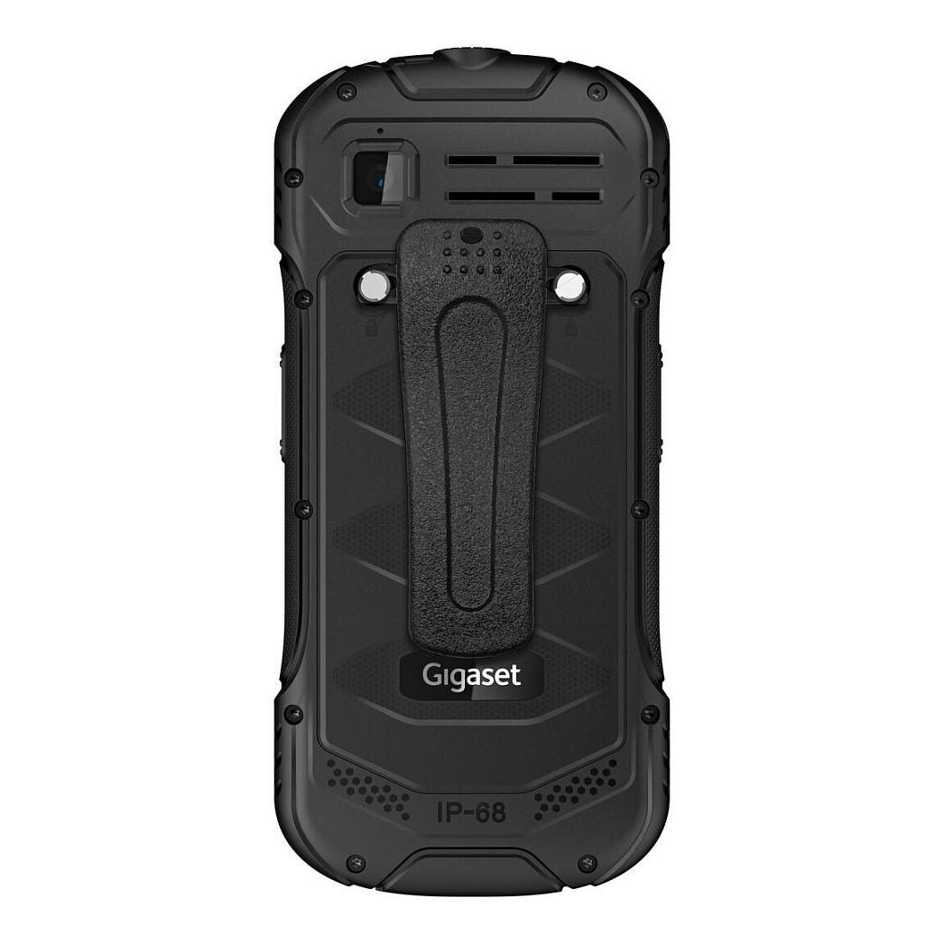 Telefon i Thjeshtë Gigaset GLX8 Active, 4G, Dual SIM, 2.4" LCD, 2500mAh, IP68, Push-to-Talk - Zezë - 3
