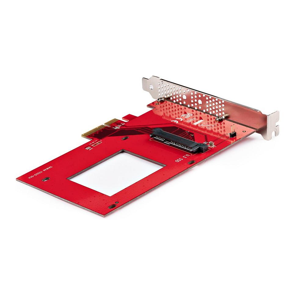 Kartë Zgjerimi StarTech.com PEX4SFF8639U3, PCI Express 4.0 x4, 1x U.3 NVMe SFF-TA-1001, 2.5", PCIe - 2