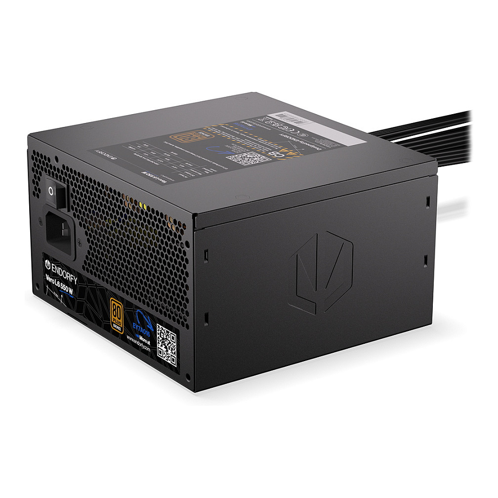 Furnizues Energjie Endorfy Vero L6 / 550W / ATX 3.1 / 80 PLUS Bronze / Non-Modular - Zezë - 3