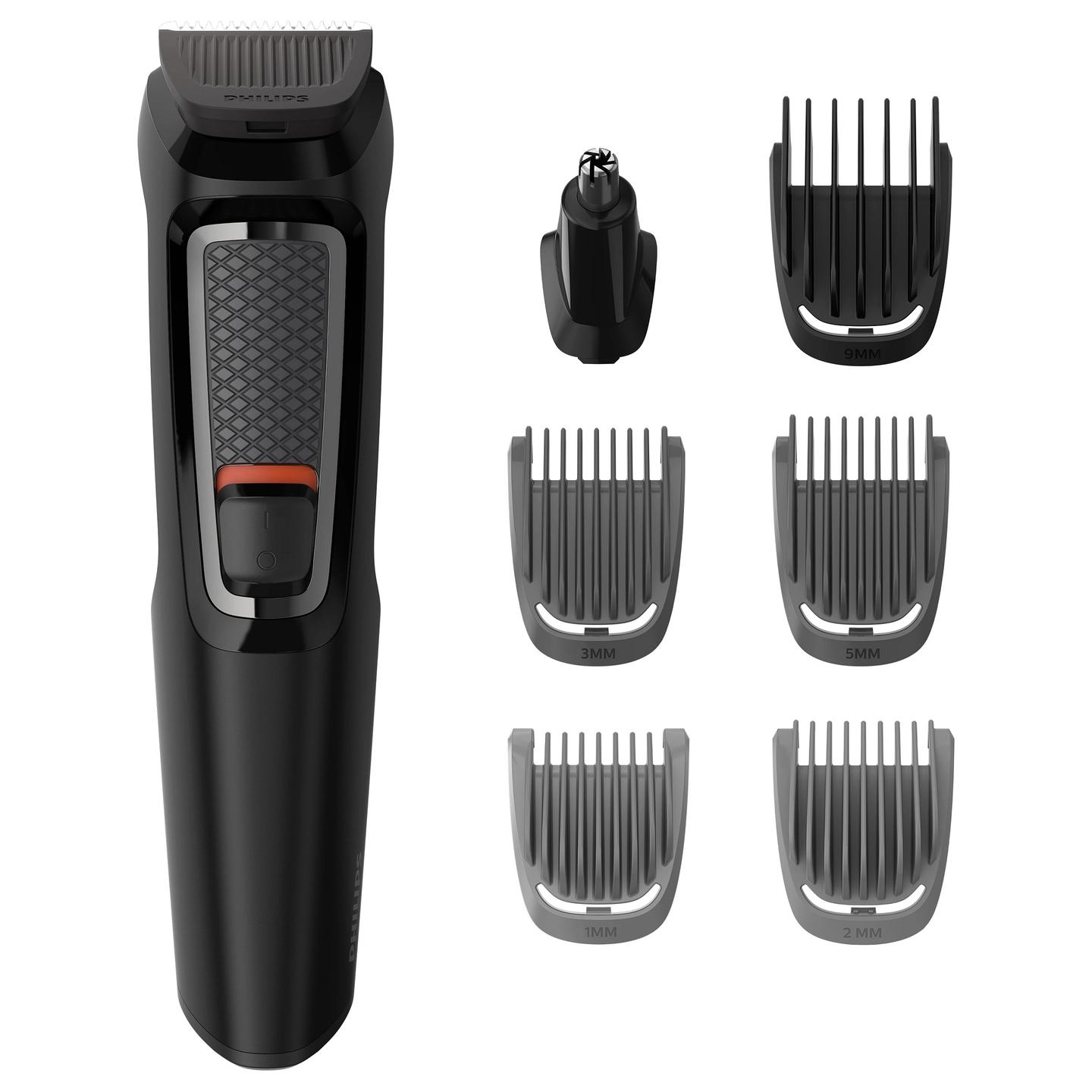 Makinë e Rrojës Philips Multigroom Series 3000 MG3721/14 / 7 në 1 / Për Fytyrë & Flokë – Zezë - 3