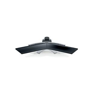 Mbajtëse për Monitor Fujitsu S26361-F2601-L750 / 2 Monitorë / 21.5"-27" / 11kg / Rregullim Lartësie - Argjend - 2