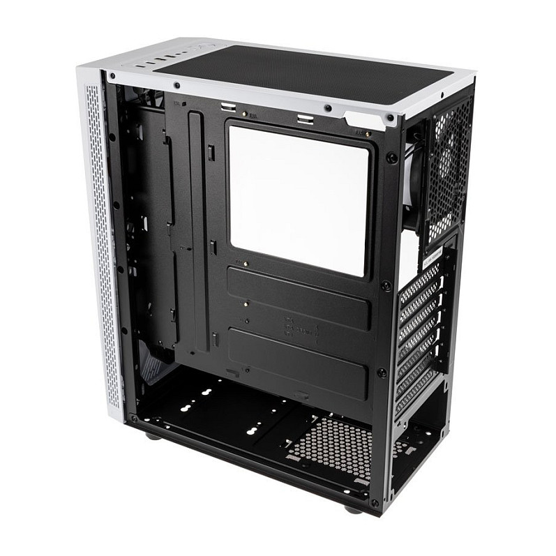 Kasë PC Kolink VOID RGB / Midi Tower / ATX / 1x 120mm ARGB Fan / Tempered Glass - Bardhë - 9