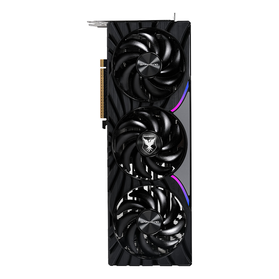 Kartë Grafike NVIDIA Gainward GeForce RTX 5070 Ti Phoenix-S / 16GB GDDR7 / PCIe 5.0 / 3 Fan – Zezë/Hiri - 3