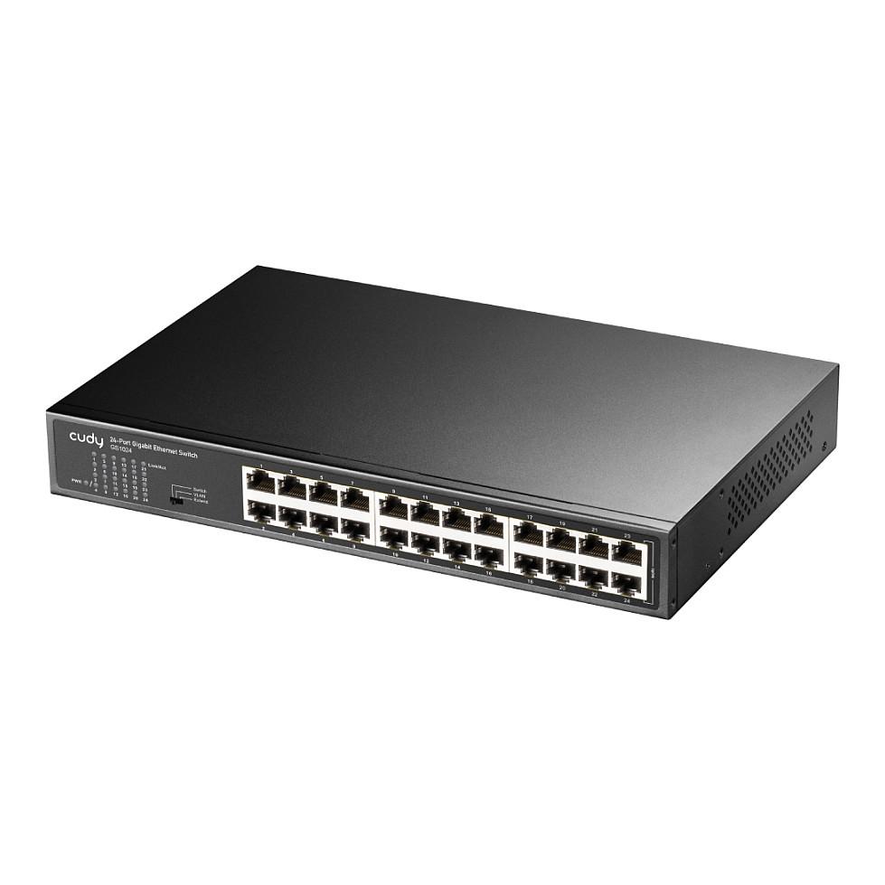 Switch Cudy GS1024 RM 24-Port Gigabit / 10/100/1000 Mbps - 2