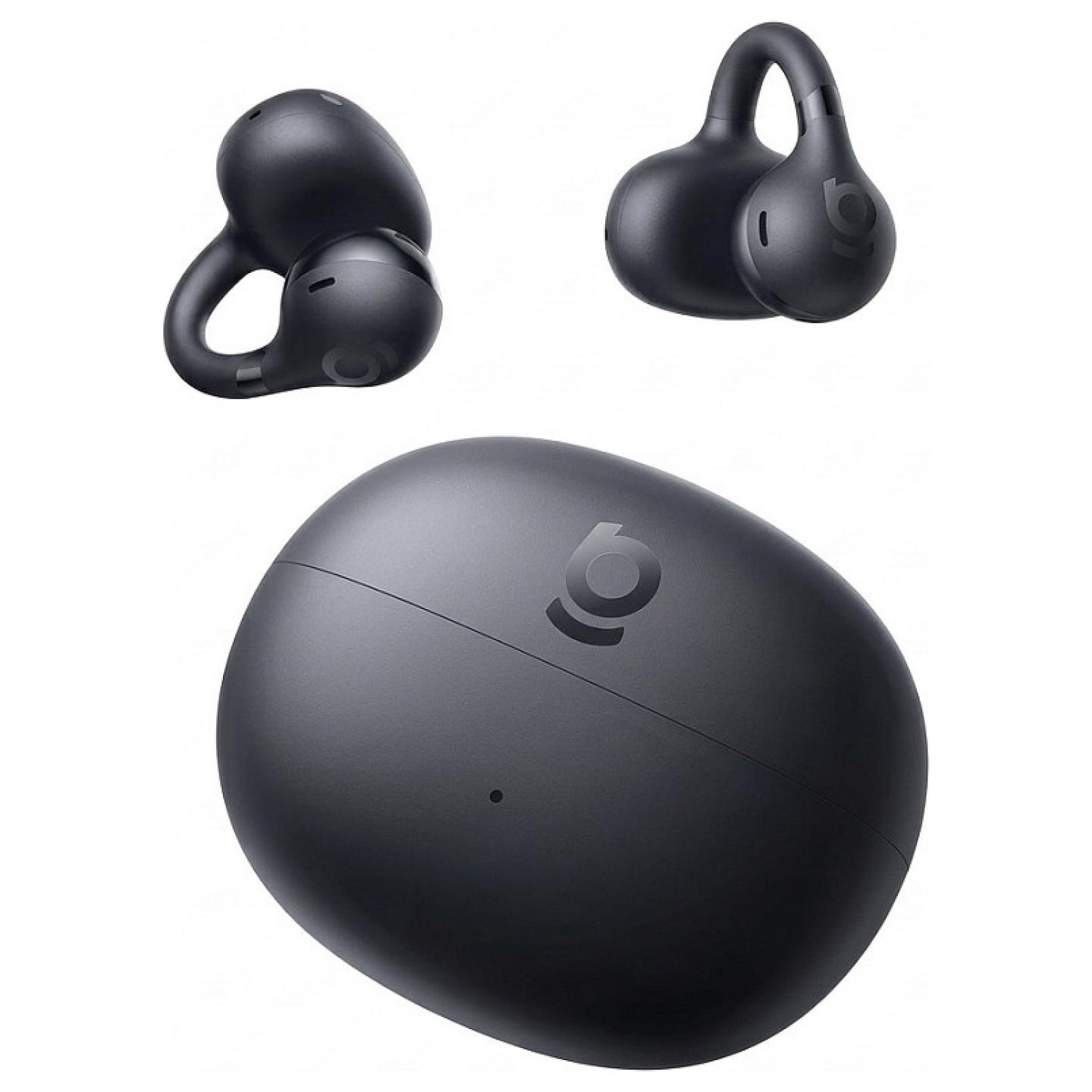 Kufje pa kabllo Baseus Bass BC1 / Clip-On / Open-Ring / Bluetooth / AI ENC / 12 mm / Multipoint – Zezë