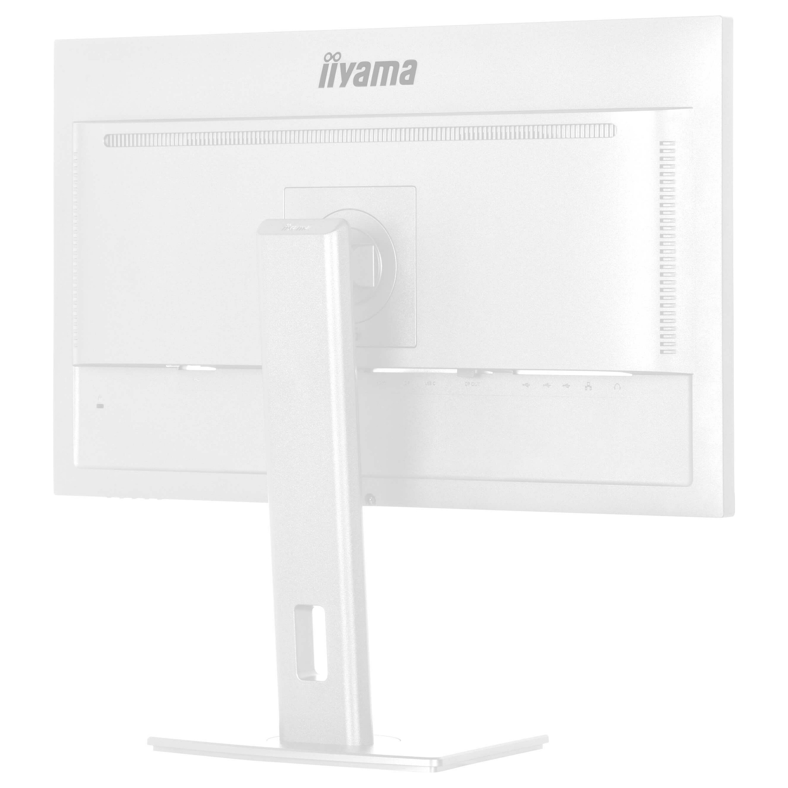 Monitor iiyama ProLite XUB2797HSN-W2 / 27" / Full HD IPS / 100Hz / 1ms / HDMI+USB-C+DisplayPort - Bardhë - 12