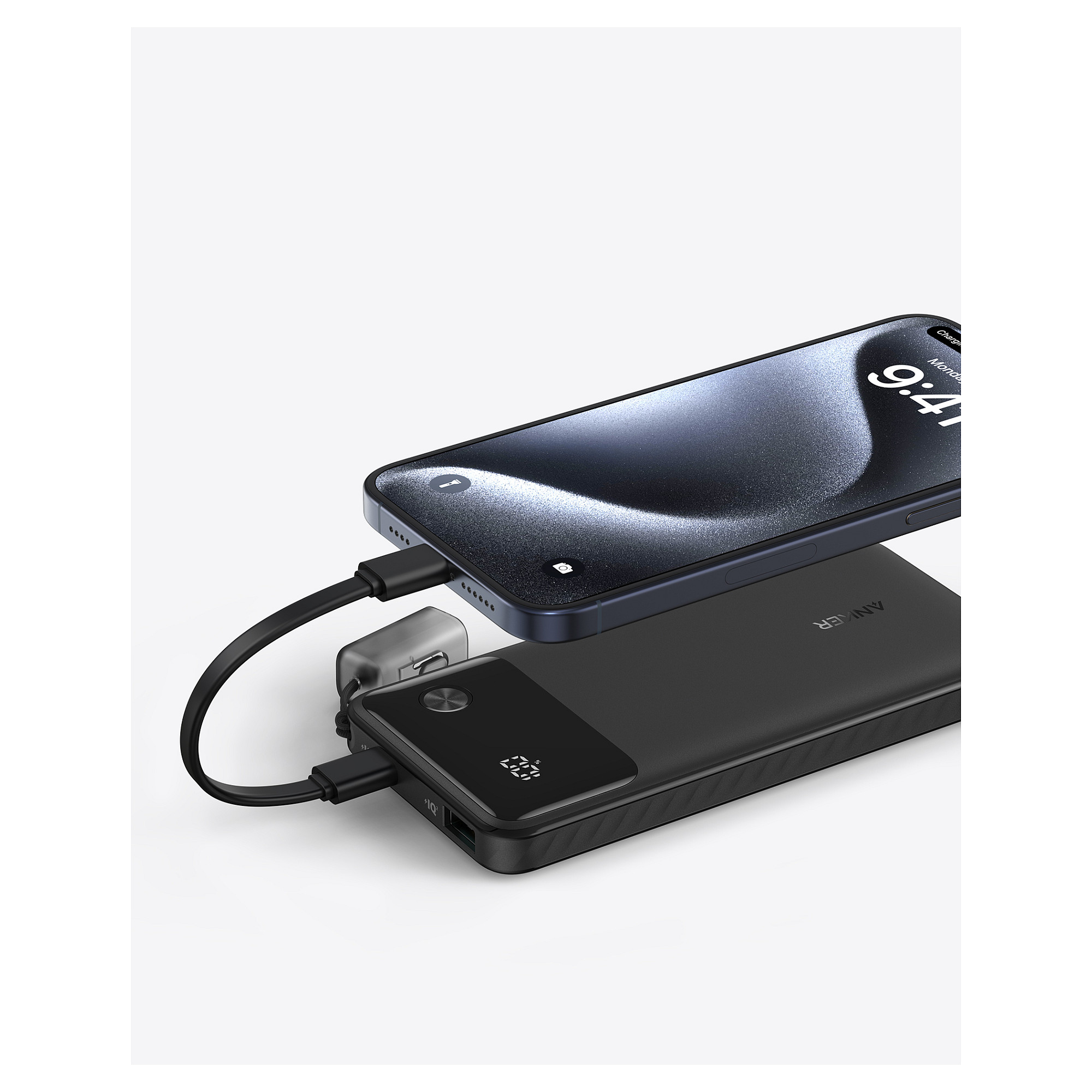 Powerbank Anker A1388G11 / 10000mAh / 22.5W / USB-C+USB-A / Power Delivery - Zezë - 9