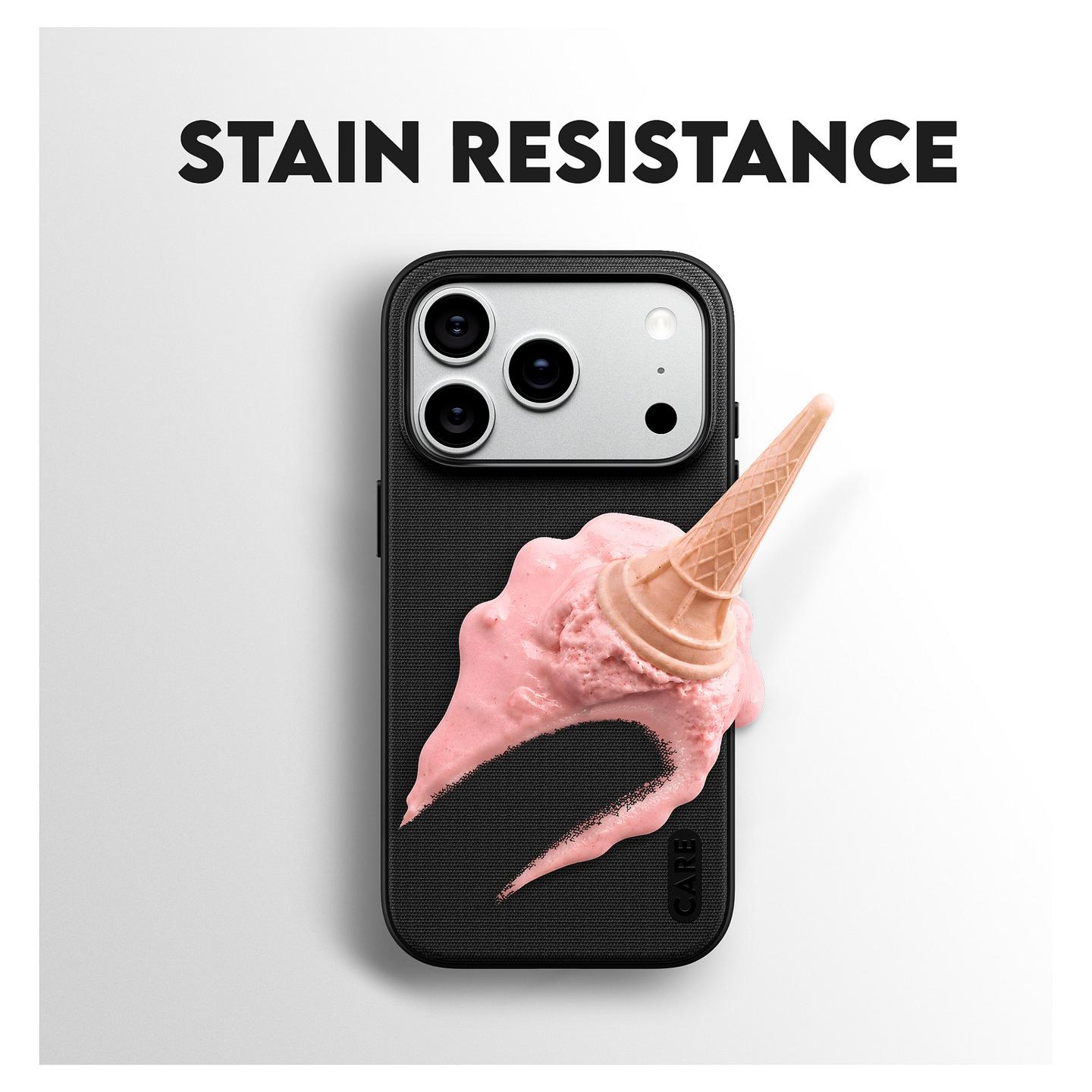Aksesorë për telefon PanzerGlass CARE Fusion Fabric / iPhone 17 Pro / iPhone 18 Pro / MagSafe / Tekstil - Zezë - 5