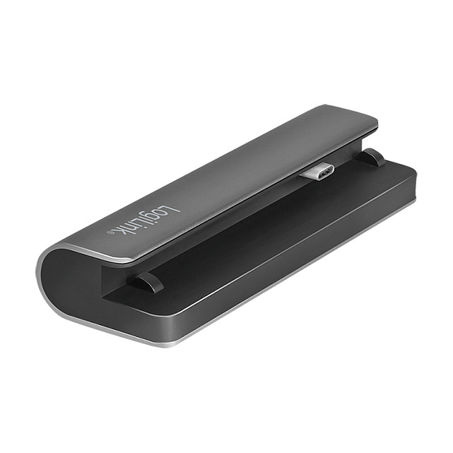 Docking Station LogiLink UA0385 / USB-C / HDMI 4K 60Hz / 2x USB 3.0 / SD & Micro SD / 3.5mm Audio / USB-C PD 60W – Hiri - 2