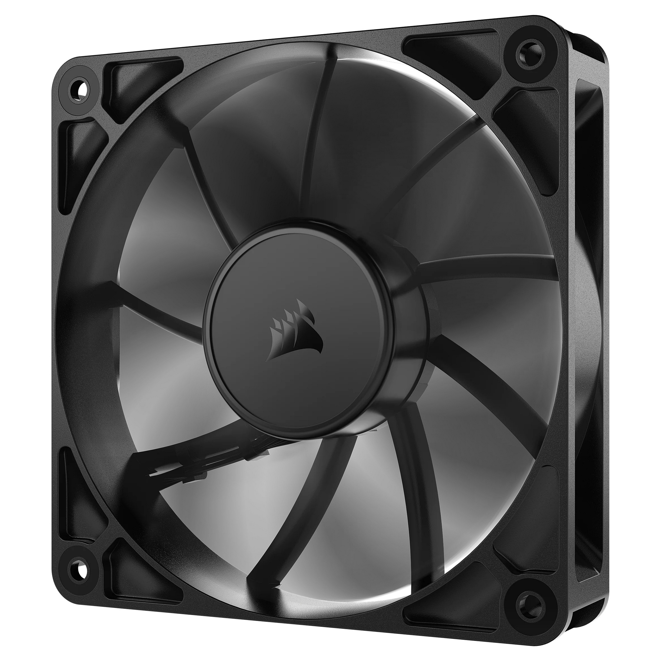 Ftohës për Kasë Corsair RS120-R ARGB / 120mm / 420-2100 RPM / PWM / 3-Pack – Zezë - 3