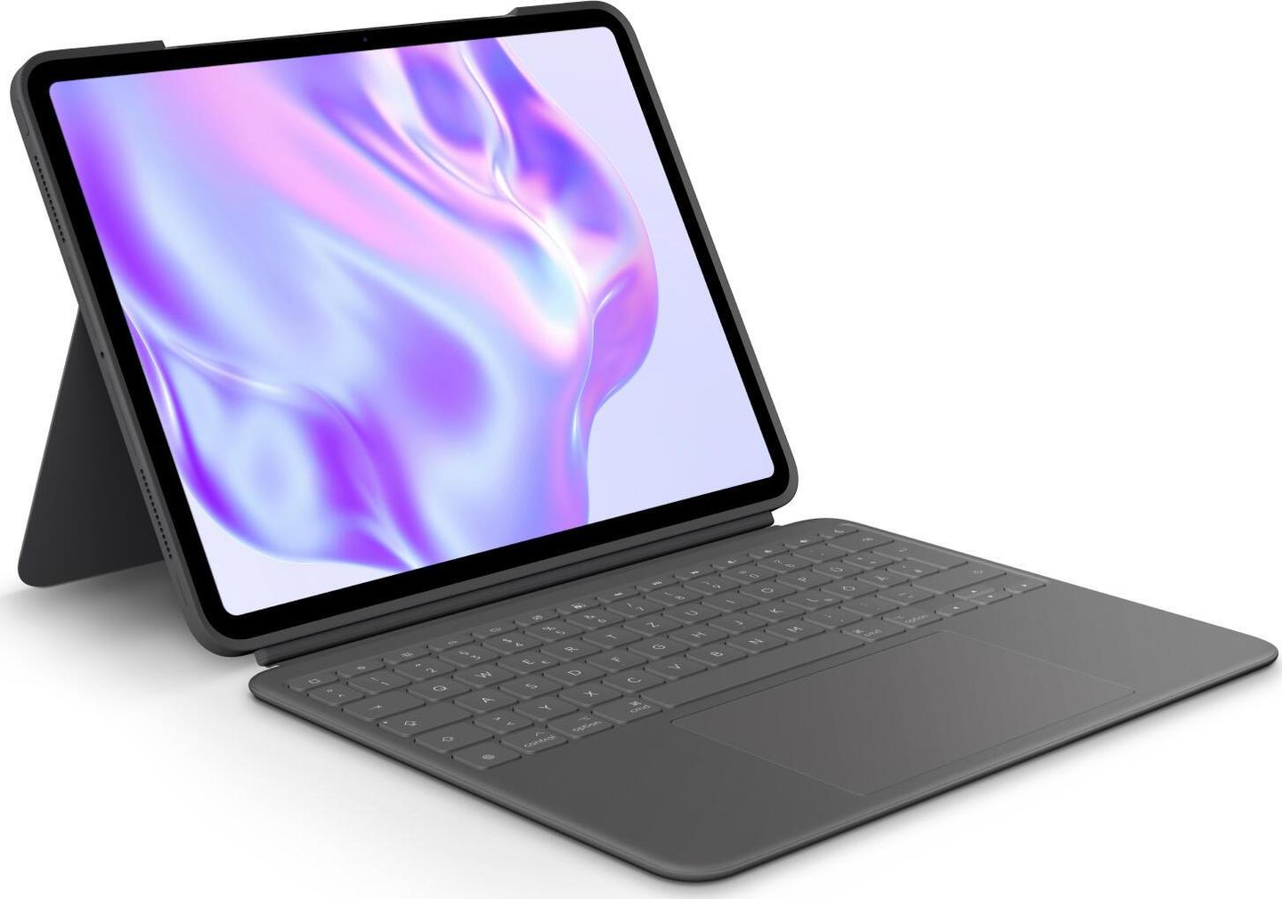 Aksesorë për tablet Logitech Combo Touch iPad Pro / 920-012665 / 13" / iPad Pro M4 / QWERTZ DE / Trackpad / Backlit / Smart Connector – Grafit