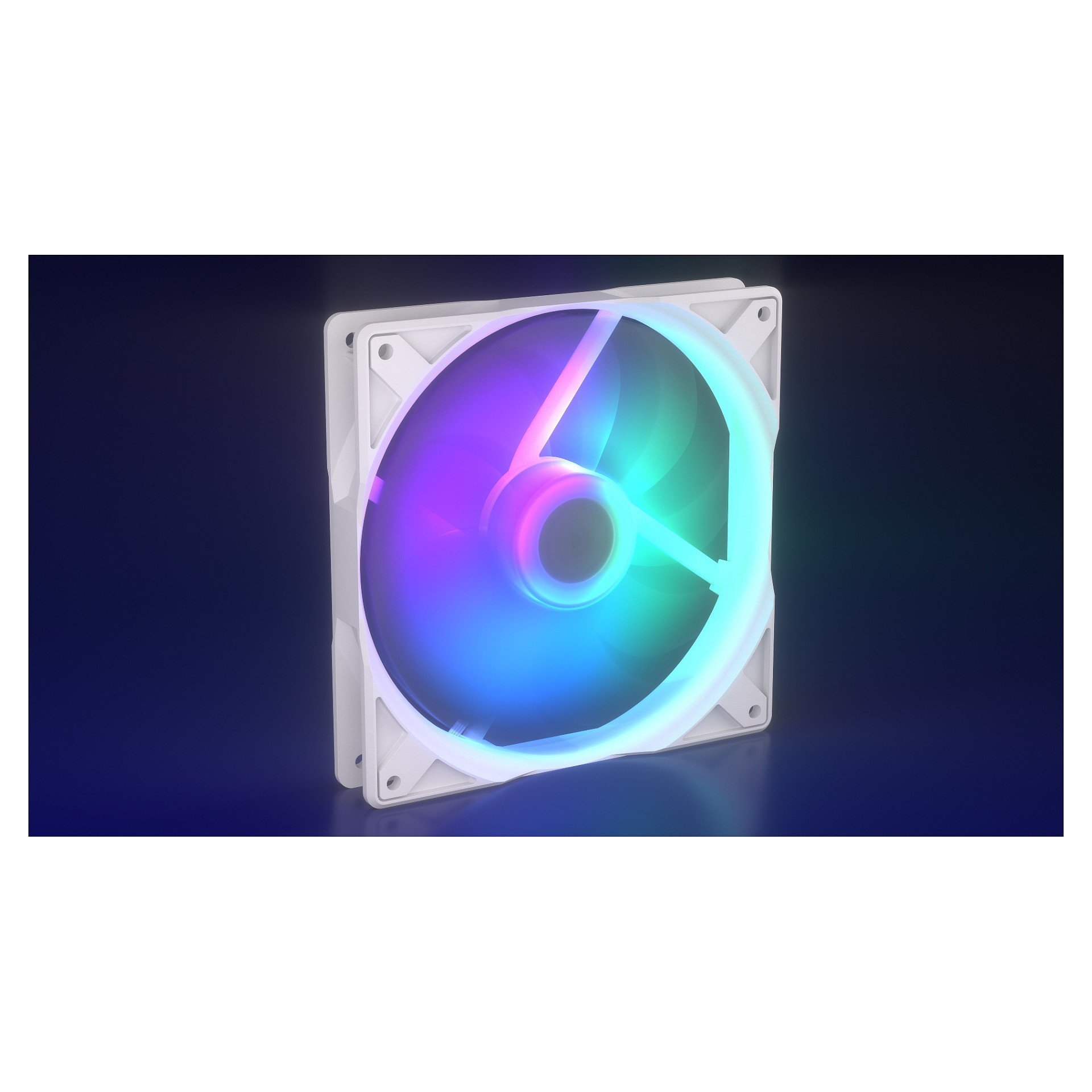 tohës për Kasë Endorfy Stratus / 120mm / 200-1400 RPM / ARGB / PWM – Bardhë - 29