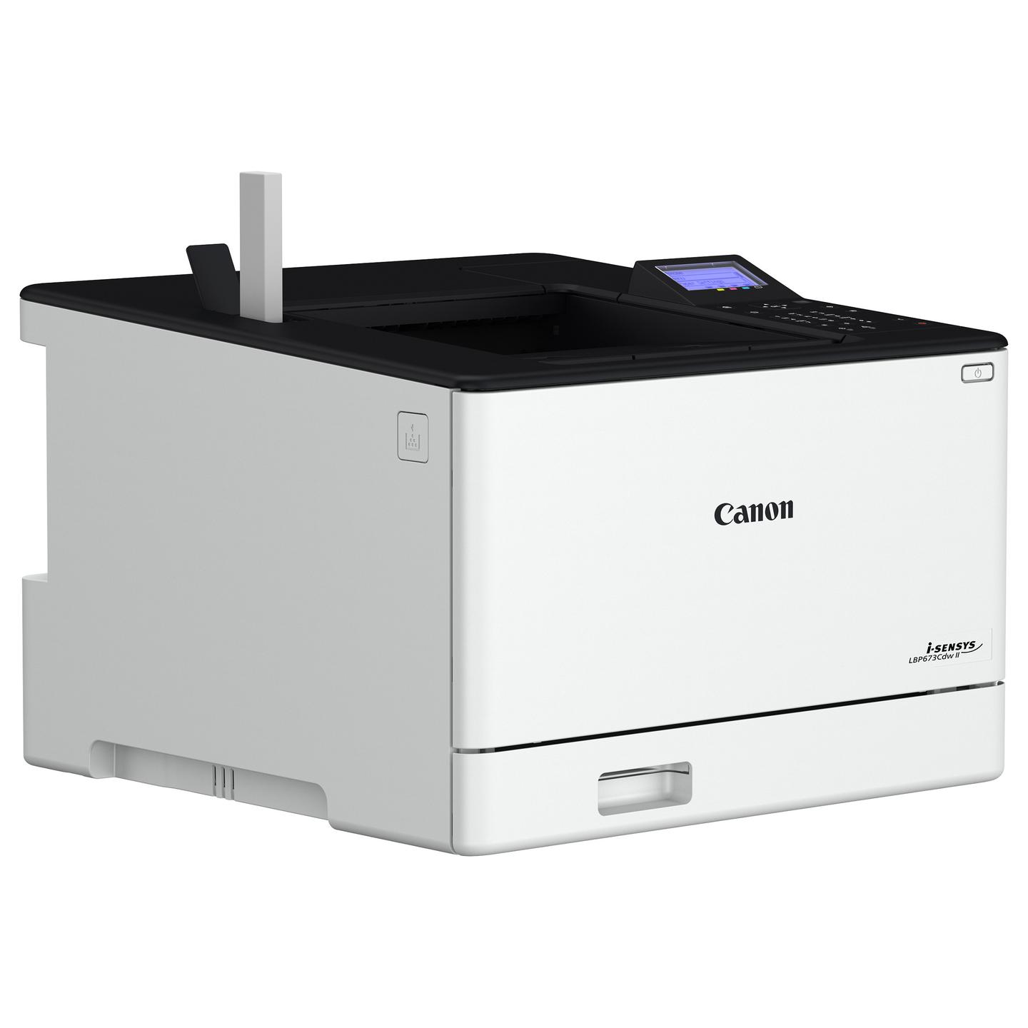 Printer Laser Canon i-SENSYS LBP673Cdw II, me Ngjyra, A4, 33 faqe/min, Duplex, Wi-Fi, Ethernet, USB - Bardhë - 3