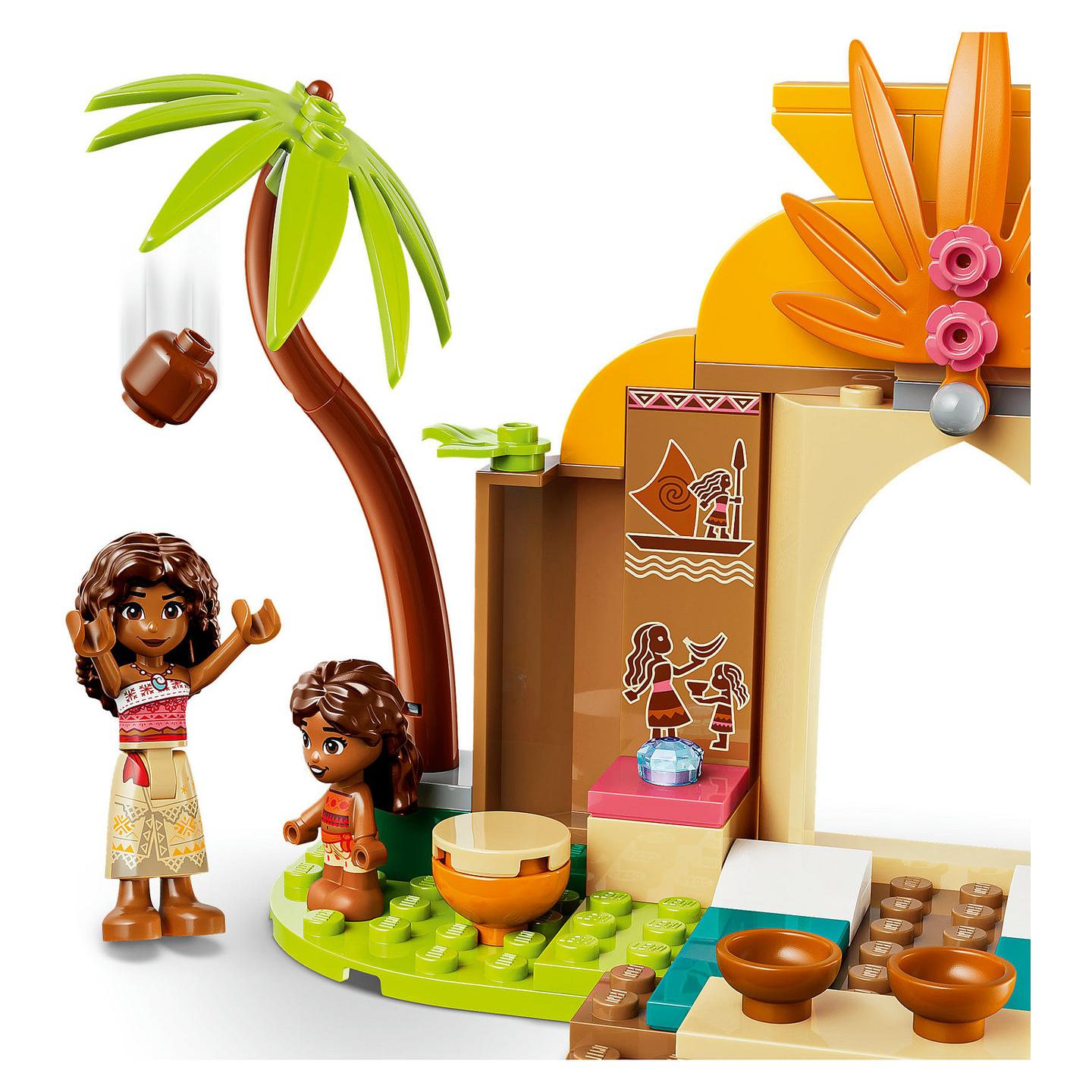 LEGO Disney Princess Moana’s Hut and Boat 43282 - 16