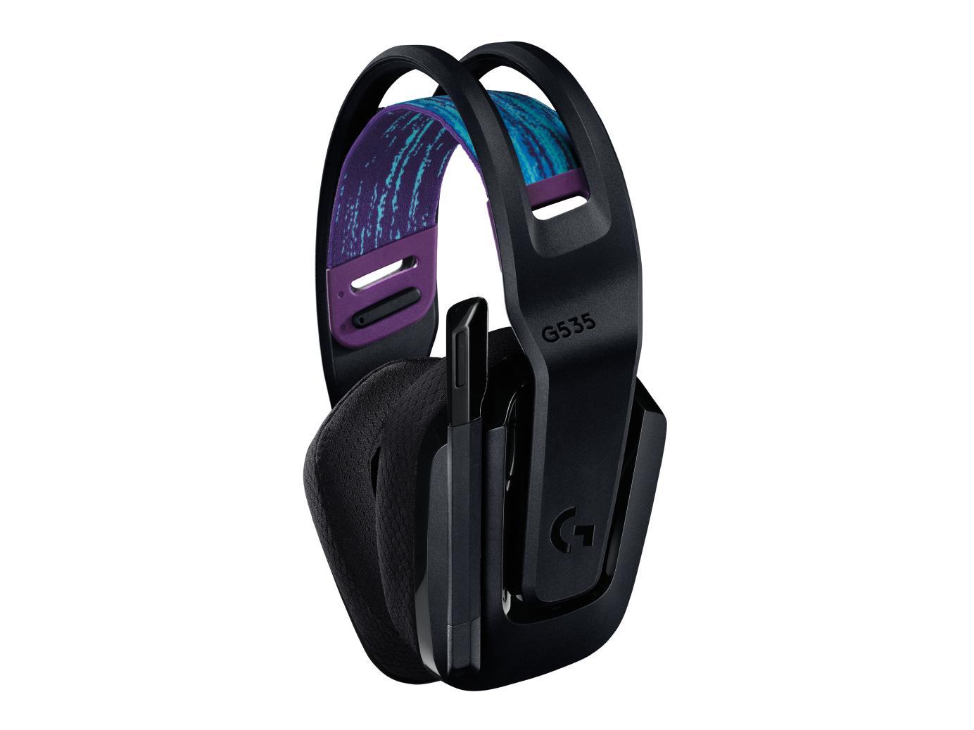 Kufje Gaming Logitech G535 / Wireless / Over-Ear / LIGHTSPEED / 40mm Drivers / Mikrofon / 33h / 236g – Zezë - 3